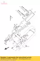 5WWE47370000, Yamaha, amortiguador yamaha cs cw ew 50 2005 2006 2007 2008 2009 2010 2011 2013 2014 2015 2016, Nuevo