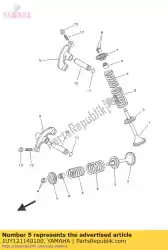 Ici, vous pouvez commander le ressort, soupape extérieure auprès de Yamaha , avec le numéro de pièce 1UY121140100: