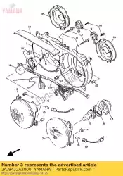 Aqui você pode pedir o conjunto de lente em Yamaha , com o número da peça 3AJ8432A2000: