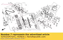 Tutaj możesz zamówić wiosna, rr. Poduszka od Honda , z numerem części 52402GM7641: