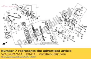 Honda 52402GM7641 wiosna, rr. poduszka - Dół