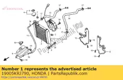 Tutaj możesz zamówić brak opisu w tej chwili od Honda , z numerem części 19005KRJ790: