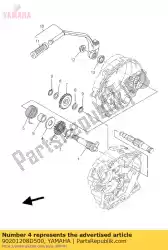 Here you can order the washer,plain from Yamaha, with part number 90201208D500: