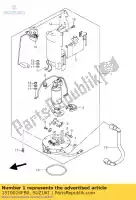 1510024FB0, Suzuki, pump assy, fuel suzuki gsx hayabusa ru1 r ru2z ru2 se ruz rz gsx1300r gsx1300rz 1300 , New