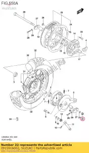 Suzuki 0915916002 noce - Il fondo