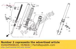 geen beschrijving beschikbaar op dit moment van Honda, met onderdeel nummer 45464MAN620, bestel je hier online: