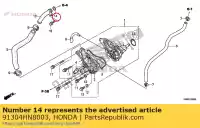 91304HN8003, Honda, o-ring, 17,4x2,9 honda trx650fa fourtrax rincon trx680fa crf1000a crf1000 crf1000d sxs700m2p sxs700m4p crf1000a2 crf1000d2 crf1100a2 crf1100a crf1100d2ld4 crf1100d2d4 crf1100d 650 680 1000 700 1100 , Novo