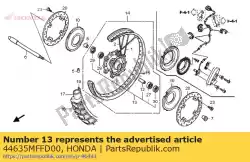 Tutaj możesz zamówić brak opisu w tej chwili od Honda , z numerem części 44635MFFD00: