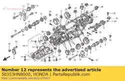 Aqui você pode pedir o nenhuma descrição disponível no momento em Honda , com o número da peça 50353HN8000: