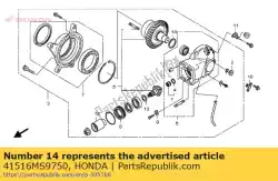 geen beschrijving beschikbaar op dit moment van Honda, met onderdeel nummer 41516MS9750, bestel je hier online:
