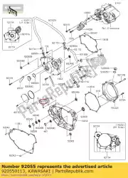 Ici, vous pouvez commander le ring-o auprès de Kawasaki , avec le numéro de pièce 920550113: