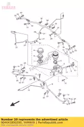 Here you can order the clamp from Yamaha, with part number 904641800200: