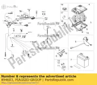 894603, Piaggio Group, boîte porte-fusible aprilia moto-guzzi  audace audace 1400 carbon abs california caponord dorsoduro eldorado eldorado 1400 abs (apac) eldorado 1400 abs (usa) ksua0 rs 660 abs (apac) tuono 660 (apac) zd4ksa00, zd4kvh, zd4ksg zd4ksue0 zd4tv000, zd4tv001, zd4tva00, zd4tva01, zd, Nouveau