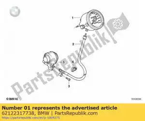 Bmw 62122317738 cruscotto completo - immagine 9 di 9