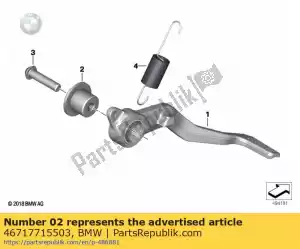 bmw 46717715503 bushing - Bottom side