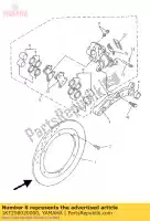 1KT258020000, Yamaha, piston assy, caliper yamaha tzr xv xvz xvztf 250 1300 1600 1987 1988 1989 1990 1991 1996 1997 1998 1999 2000 2001 2002, New