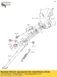 Tutaj możesz zamówić ko? Nierz 10,2x15x20,1 od Kawasaki , z numerem części 921521828: