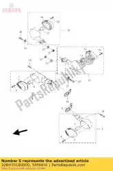 Qui puoi ordinare soggiorno lampeggiante 1 da Yamaha , con numero parte 22BH33180000: