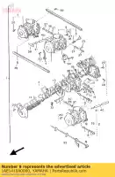 1AE1410A0000, Yamaha, conjunto inicial yamaha fz fzr fzx 750 1000 1986 1987 1988 1989 1990 1991, Novo