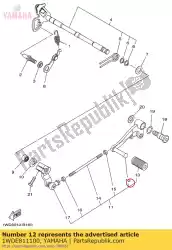 Ici, vous pouvez commander le pédale de changement de vitesse auprès de Yamaha , avec le numéro de pièce 1WDE811100: