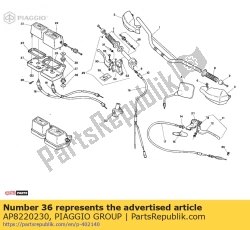 Aprilia AP8220230, Struik, OEM: Aprilia AP8220230