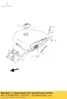 6811038B00D5H, Suzuki, ensemble de ruban, réservoir suzuki vs intruder glp vs1400 1400 , Nouveau