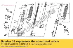 Here you can order the no description available at the moment from Honda, with part number 51580MAY003:
