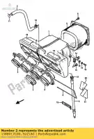 1388017C00, Suzuki, tubo, sbocco suzuki gsx r750 r1100 750 1100 , Nuovo