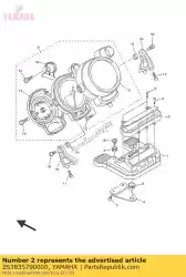 Qui puoi ordinare copertura, metro 2 da Yamaha , con numero parte 2S3835790000: