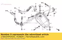 15805HP6A00, Honda, brak opisu w tej chwili honda trx 700 2008 2009 2011, Nowy