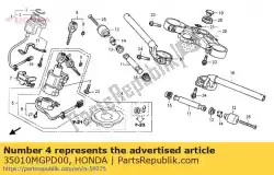 Ici, vous pouvez commander le pas de description disponible pour le moment auprès de Honda , avec le numéro de pièce 35010MGPD00: