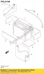 Qui puoi ordinare cappuccio, batteria + da Suzuki , con numero parte 3362416E00: