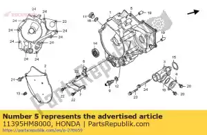 honda 11395HM8000 joint, rr. couvercle de carter - La partie au fond