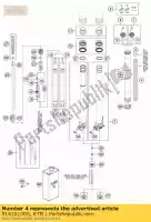 91410100S, KTM, mola 4,0n / mm conjunto d = 4,9 mm gasgas husqvarna ktm  exc sx xc xcf 125 150 250 300 350 450 500 501 2015 2016 2017 2018 2019 2020 2021 2022, Novo