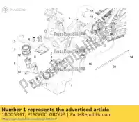 1B005841, Piaggio Group, tanque de combustível piaggio zapta2100 zaptd2100 300 2019 2020 2021 2022, Novo