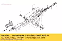 40200MCA010, Honda, as comp., propeller honda gl 1800 2001 2002 2003 2004 2005, Nieuw