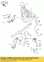 160820755, Kawasaki, Pump-assy-oil, abs, wet bx250bef kawasaki ninja z 250 2015 2016, Nuovo