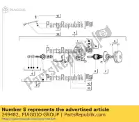 249482, Piaggio Group, establecer artículos pequeños ape piaggio vespa px vespa vespa px zapc80000 zapm74100, zapm74101 zapm74200, zapm743d 50 125 150 1997 1998 1999 2000 2001 2002 2003 2004 2005 2006 2007 2008 2011 2016 2017 2018, Nuevo