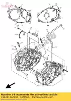 14B281167000, Yamaha, Ferramenta de fixação yamaha xt dt tdm xtz tt xv xvz xj ybr dtr super tenere tte virago s xvza royalstar xjs ybred 600 125 850 750 250 535 1300, Novo