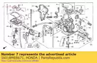 16018MEB671, Honda, Arm set, link honda crf trx 250 450 2002 2003 2004 2005 2006, New