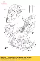 5D7F137W00P0, Yamaha, colher de ar 1 mbl2 yamaha mt 125 2015 2016, Novo