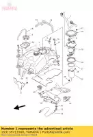 1S3139711000, Yamaha, tubo, combustible 1 yamaha yfm yfmr se 700, Nuevo