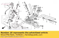 bout, speciale flens, 8x35 van Honda, met onderdeel nummer 90107ME7000, bestel je hier online: