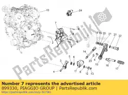 Ici, vous pouvez commander le carter de pignon auprès de Piaggio Group , avec le numéro de pièce 899330: