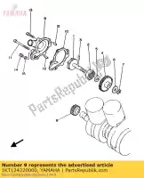 1KT124220000, Yamaha, copertura, alloggiamento yamaha tzr 250, Nuovo