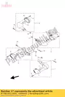 977803011600, Yamaha, tornillo, roscado (47x) yamaha wr xt yzf r 125 660 2008 2009 2010, Nuevo