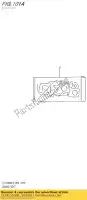 1124131G00, Suzuki, gasket,cylinder suzuki  lt a 700 750 2005 2006 2007 2008 2009 2010 2011 2012 2014 2015 2016 2017 2018 2019, New