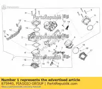 875940, Piaggio Group, gasklephuis cpl. aprilia  dorsoduro zd4tv000, zd4tv001, zd4tva00, zd4tva01, zd4tvc00,  1200 2010 2011 2012 2013 2016, Nieuw