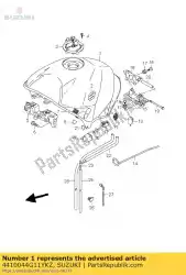 Qui puoi ordinare deposito, carburante da Suzuki , con numero parte 4410044G11YKZ: