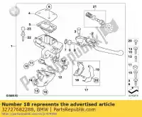 32727682288, BMW, relais de câble d'accélérateur - b = 2,4 mm (à 01/2004) bmw  1200 1998 1999 2000 2001 2002 2003 2004 2005 2006 2007 2008 2009, Nouveau